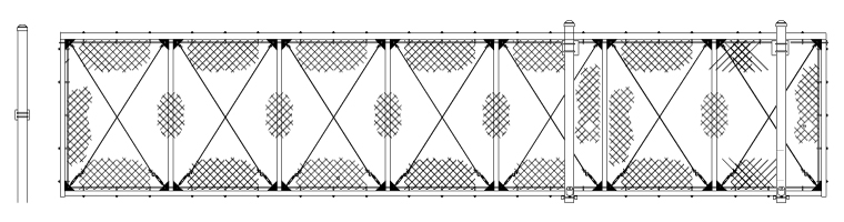 Chain Link Fence Gauge Chart