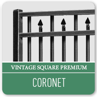 Vintage Square Coronet