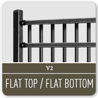 V2 Flat top / Flat Bottom