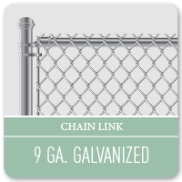 9 Ga. Galvanized